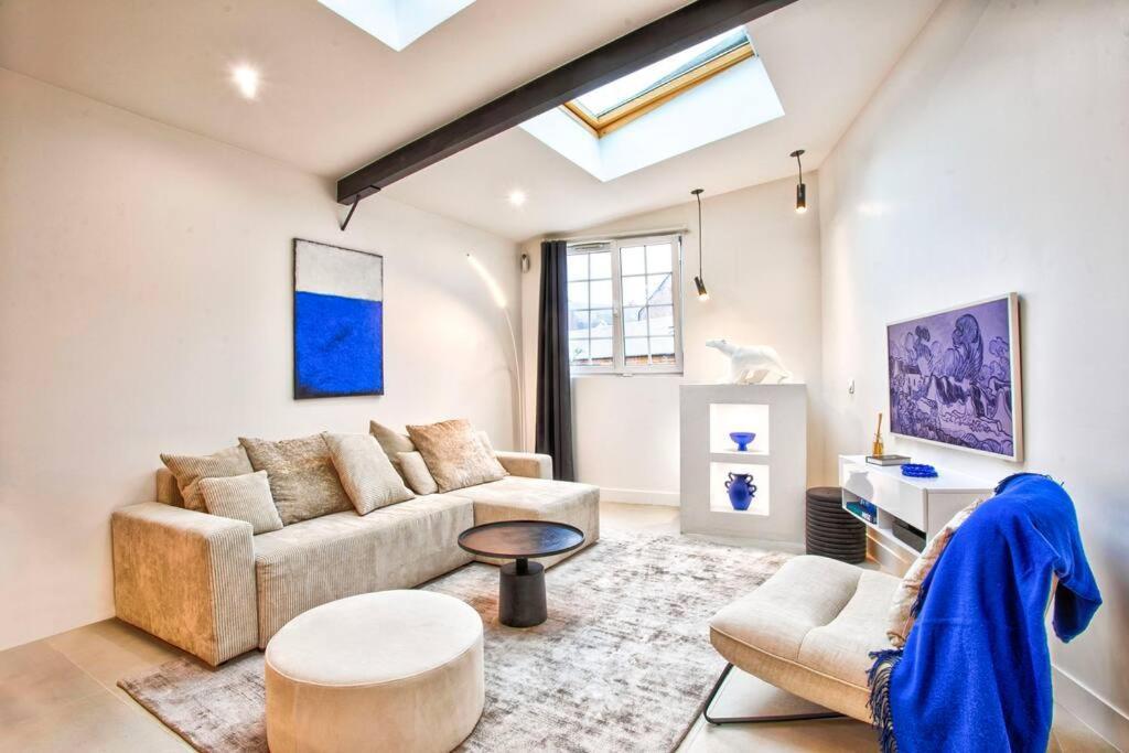 Deauville Luxury Blue Loft - Sauna And Inside Pool Trouville-sur-Mer Luaran gambar