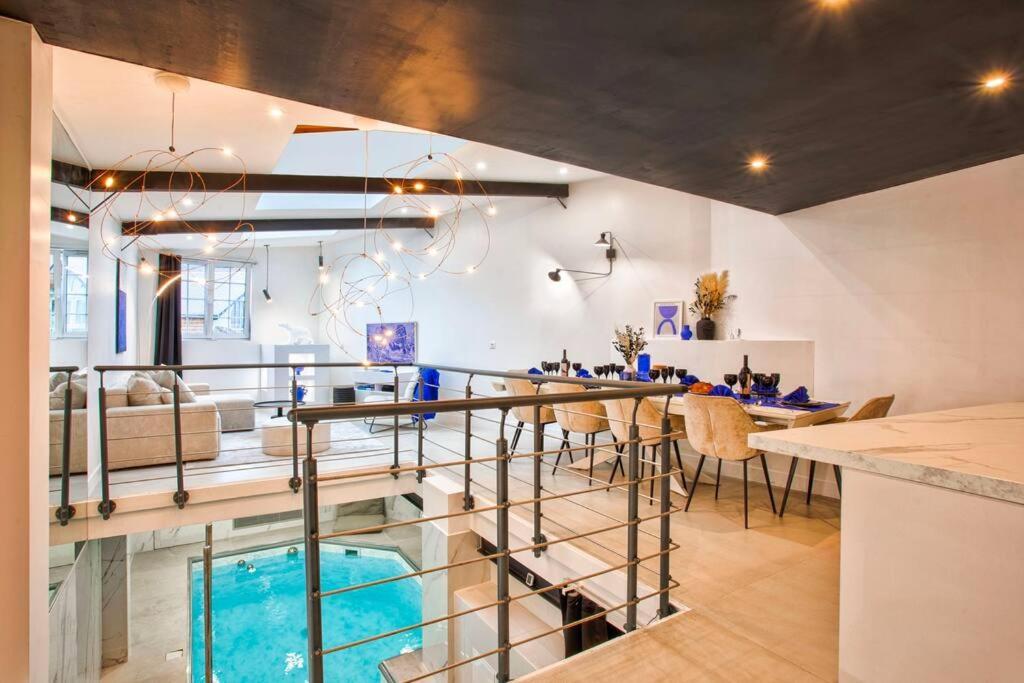 Deauville Luxury Blue Loft - Sauna And Inside Pool Trouville-sur-Mer Luaran gambar